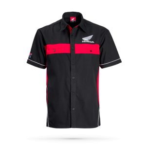 Honda Pit Crew Shirt - Black / Red